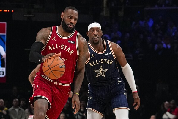 Lebron james playing basketball tonight store